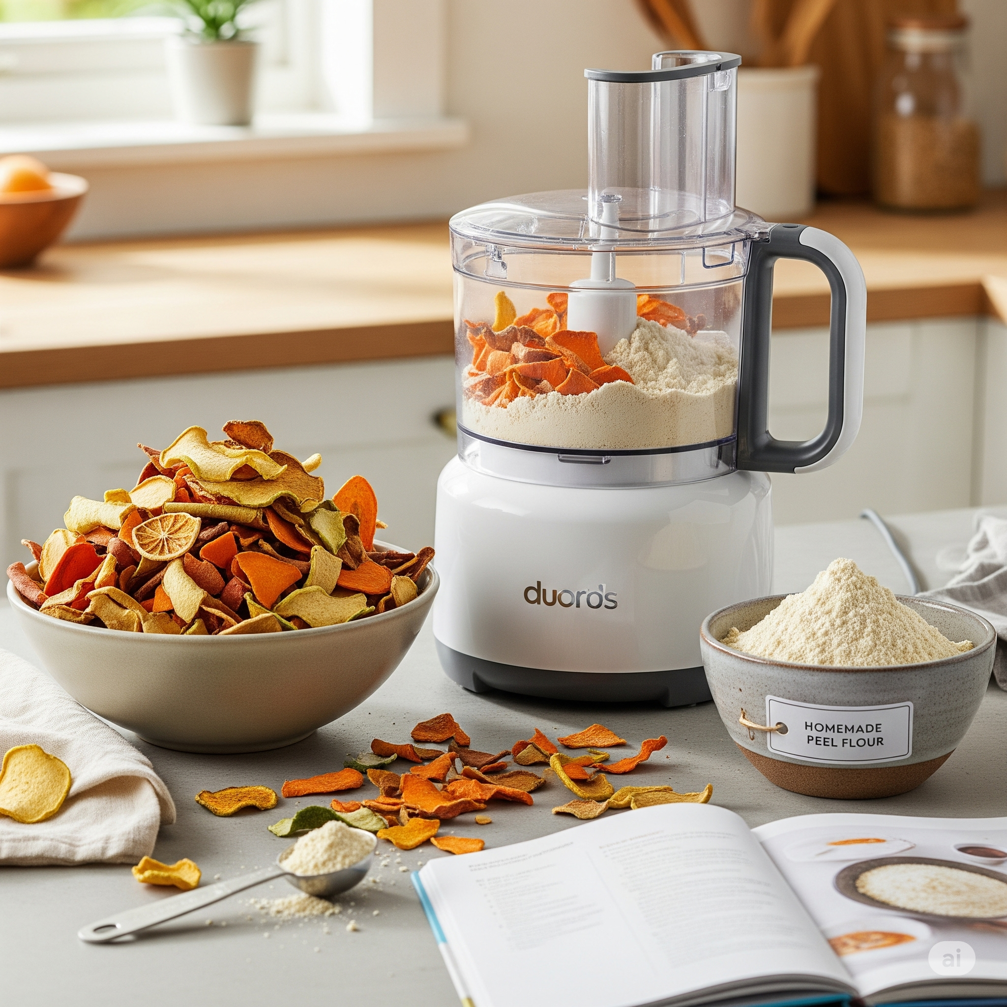 Transforme Sobras em Farinha Caseira Sustentável e Nutritiva