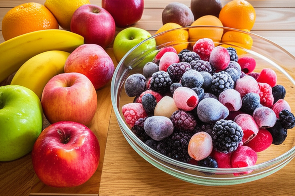 Frutas Congeladas ou Frescas: Qual é a Melhor Opção?